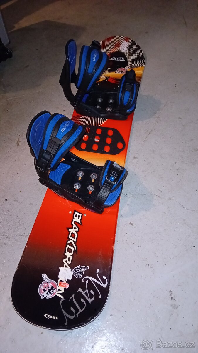 Snowboard 110cm + boty