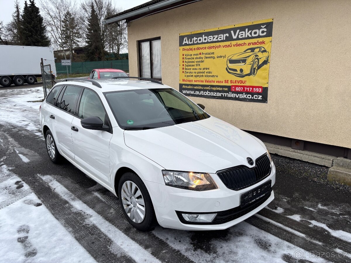 Škoda Octavia Kombi III-rok2014,1.4TSi,103kw,servis,1majitel