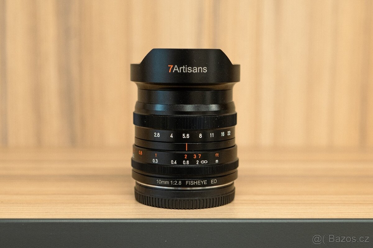 7Artisans 10mm f/2,8 "Rybí oko"