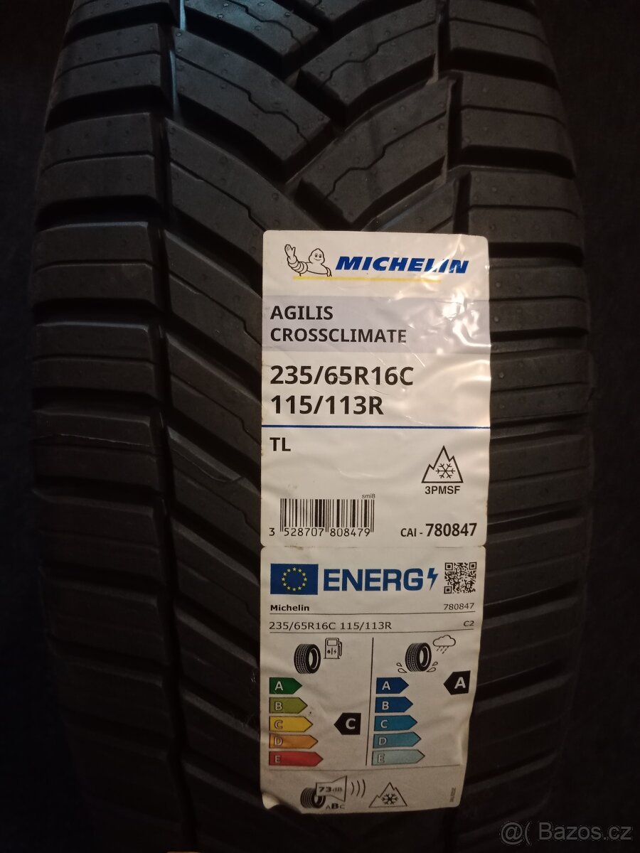 Nové celoroční gumi Michelin 235/65R16C