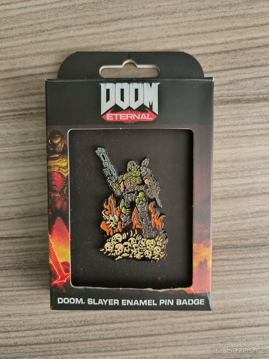 Odznak DOOM - DOOM Slayer (limitovaný)