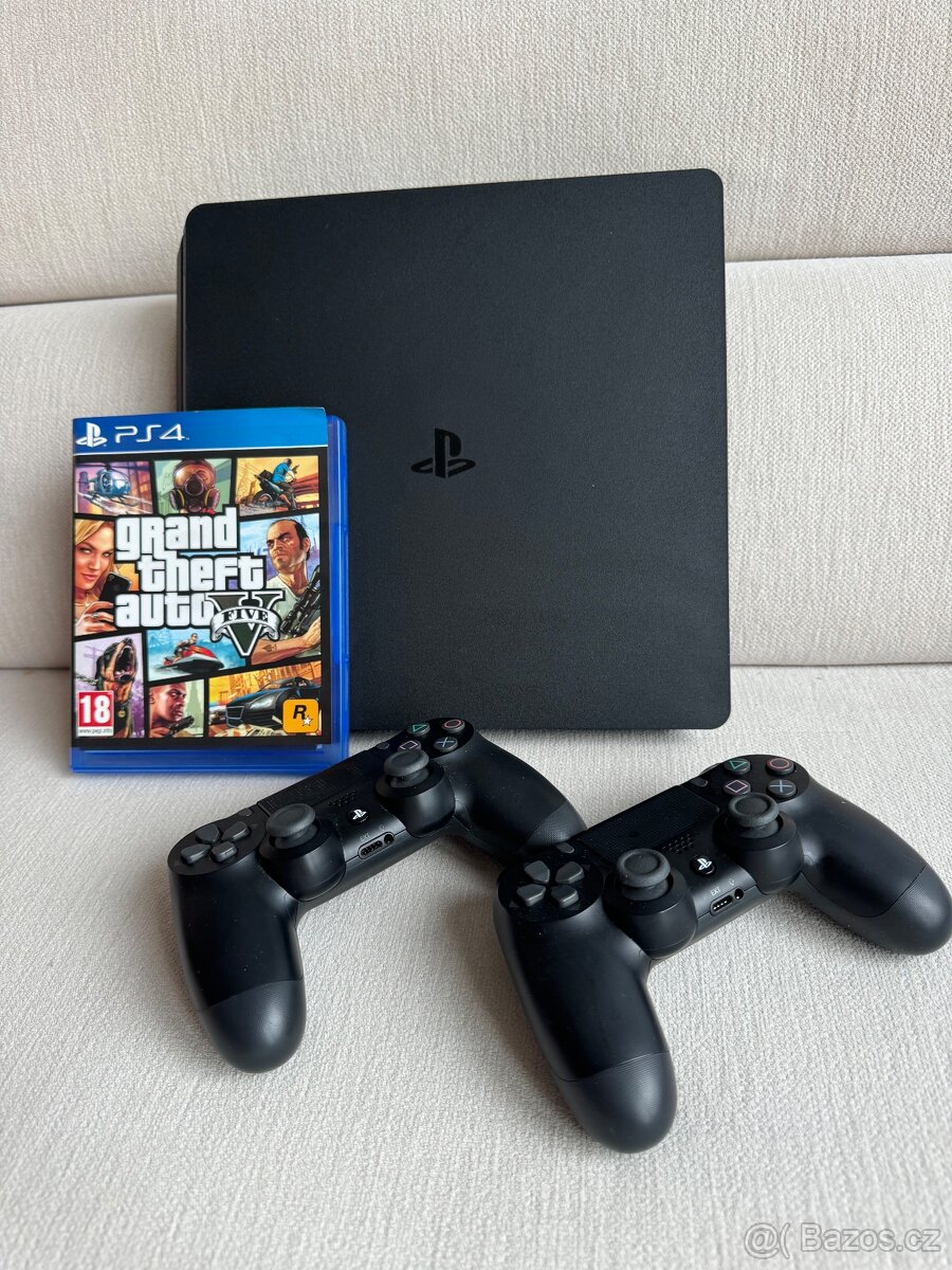 PS4 slim 1TB + GTA 5