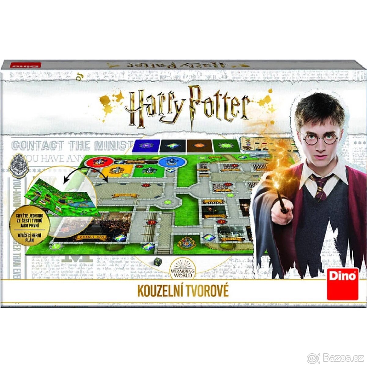 Společenská hra- Harry Potter - kouzelní tvorové