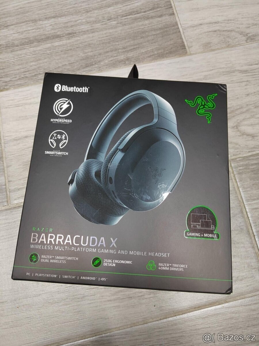 Razer Barracuda X - černá - 2022