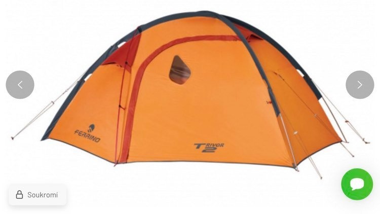 Stan Ferrino Trivor 2 Tent Orange