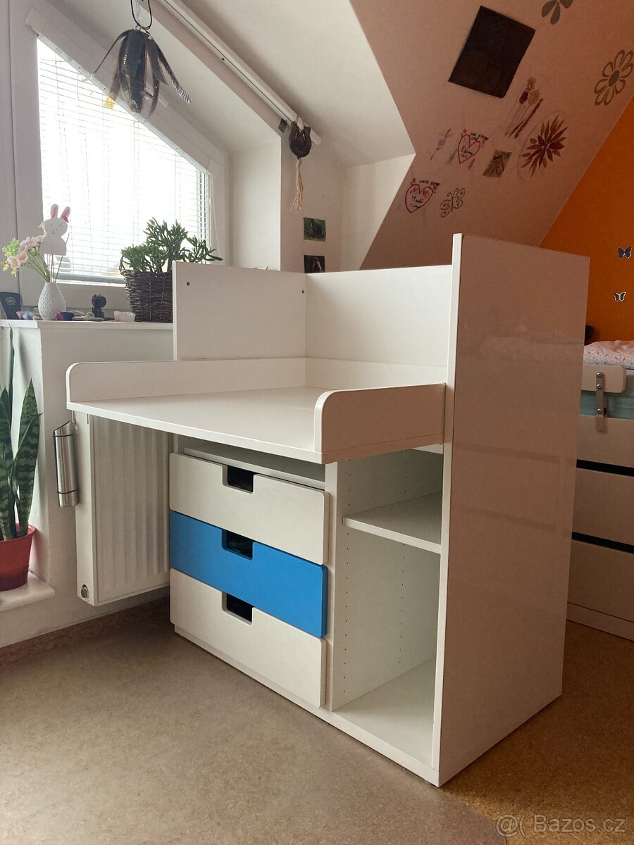 Dětský psací stůl/ přebalovací pult IKEA Stuva