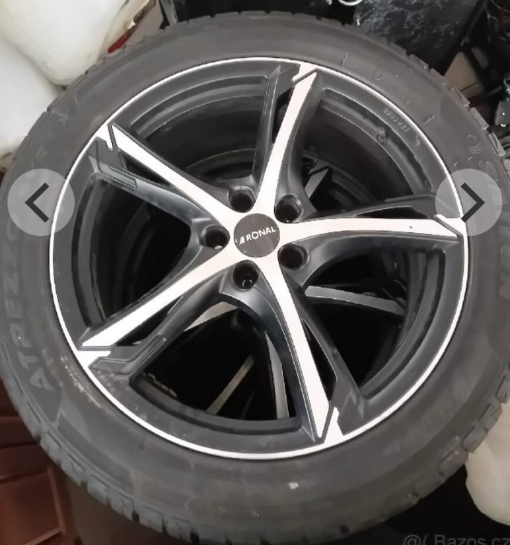 Prodám ALU kola 5X112 R20 obuté 275/45/r20