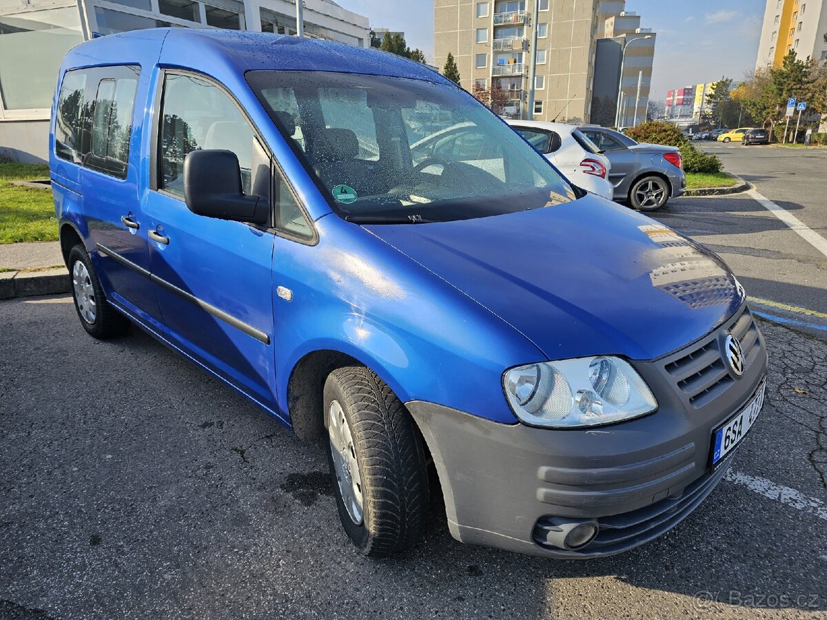 VW Caddy - 1,6i - 75kW (2006)...na splátky VŠEM