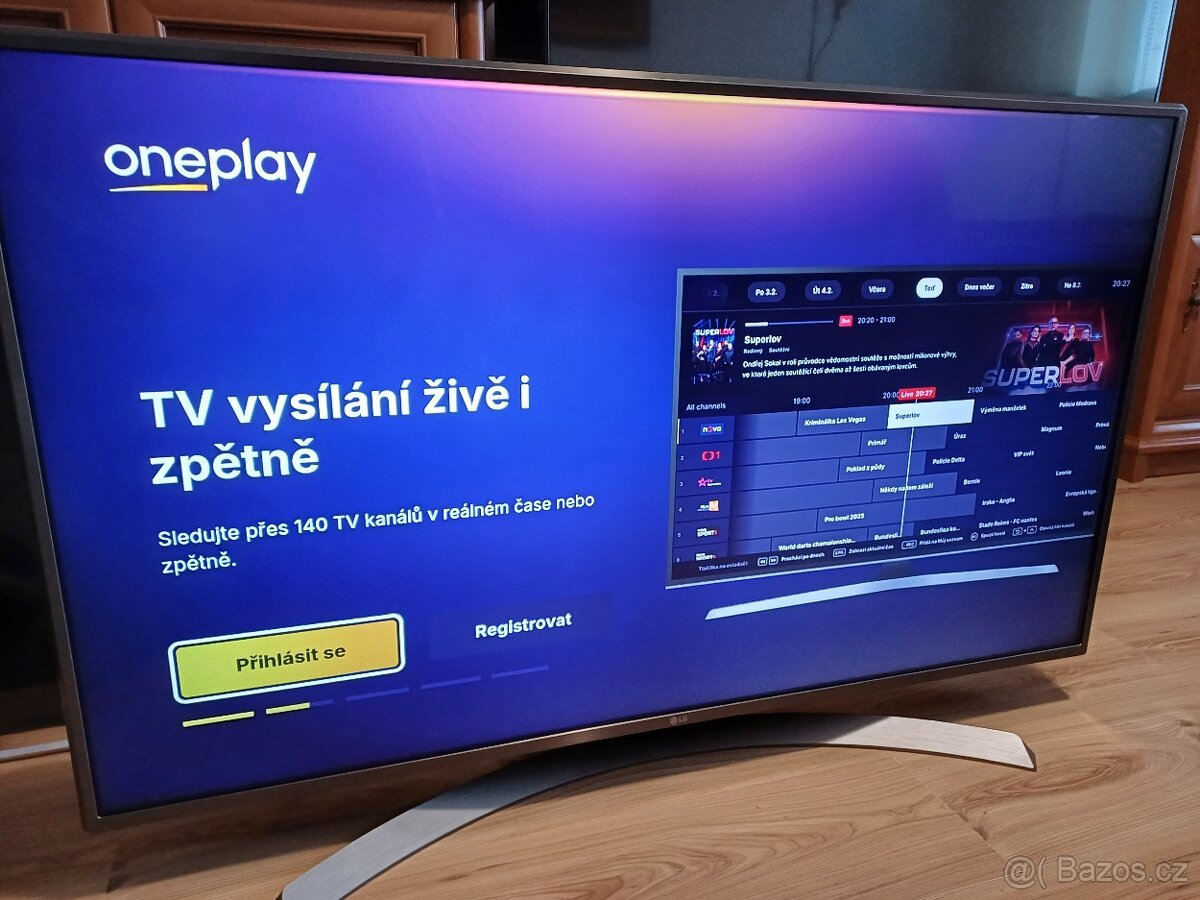 4K Smart TV LG 49UJ670-úhlopříčka 123cm, Čti popis