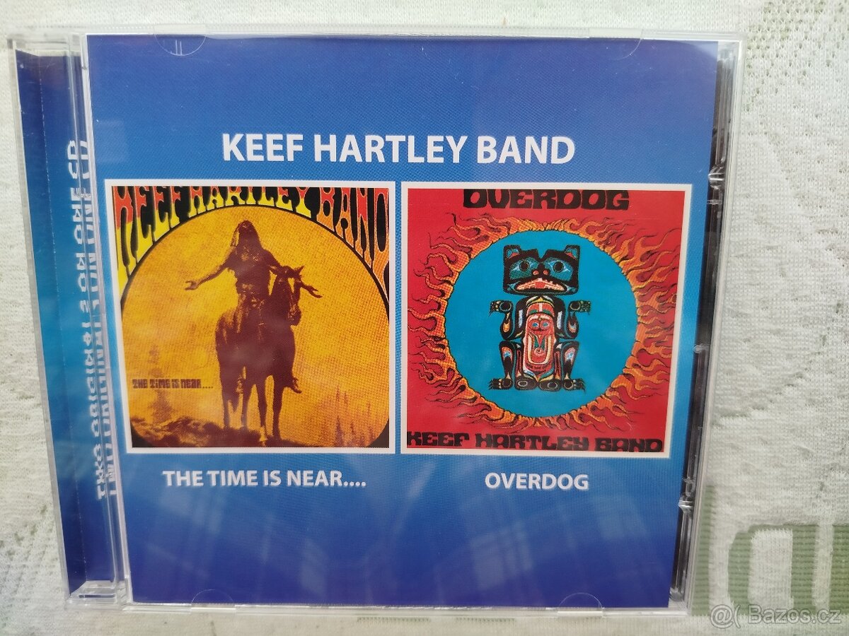 Keef Hartley Band - The Time Is Near + Overdog, 2 LP na 1 CD