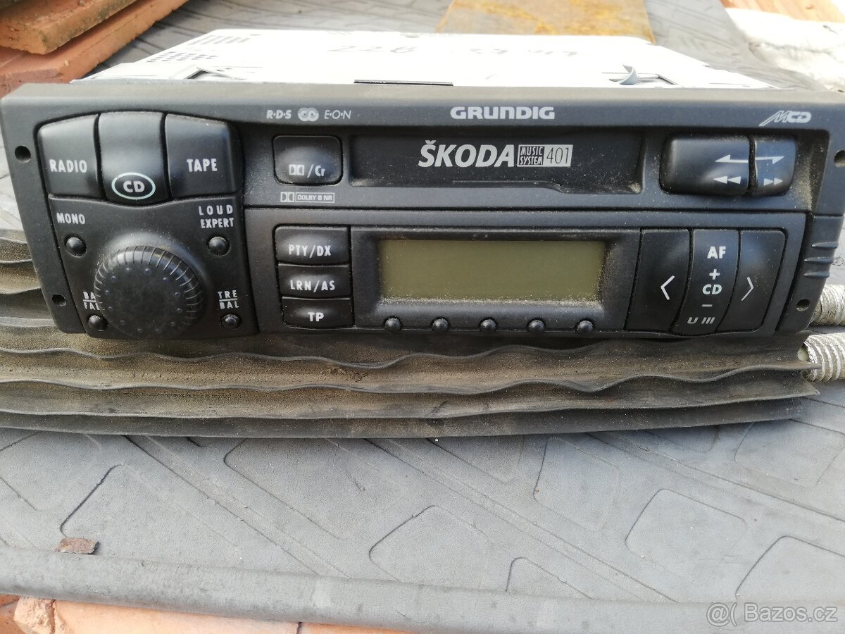 Autoradio Škoda MUSIC SYSTEM 401