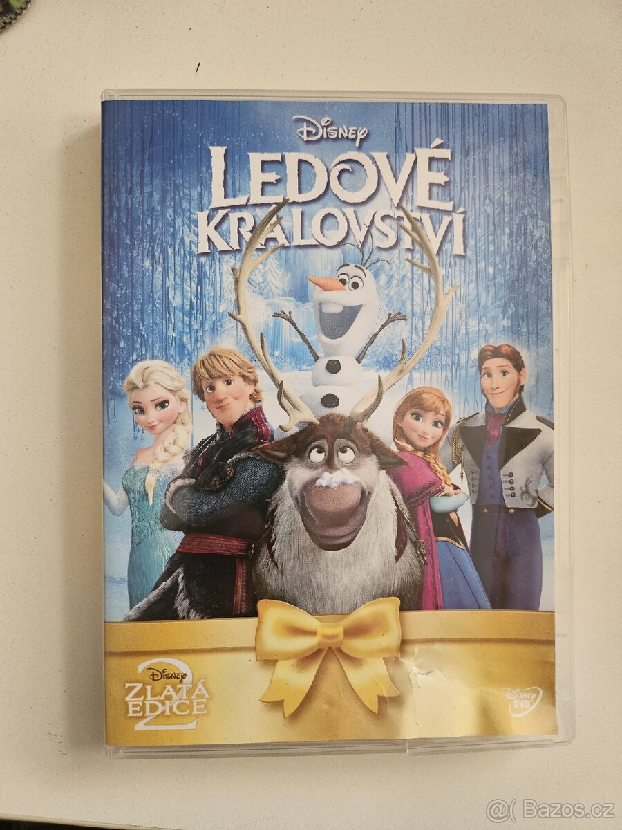 Disney ledové království DVD