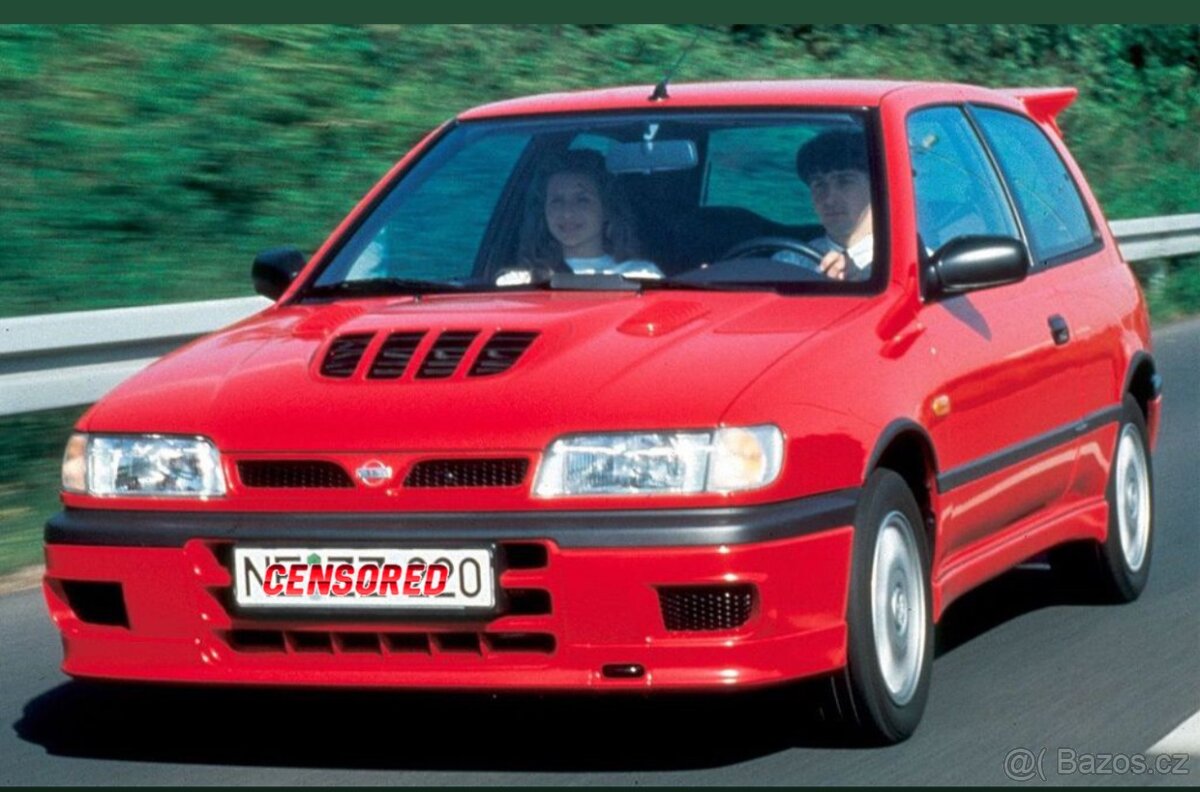 K: přední nárazník Nissan sunny GTI-r