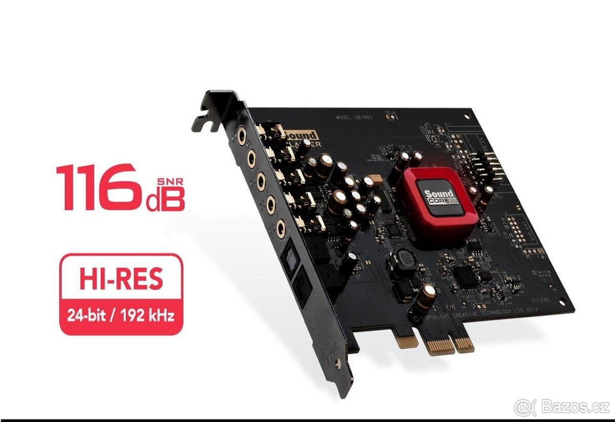 Zvuková karta Creative Sound Blaster SB 1500 PCI-E, 5.1