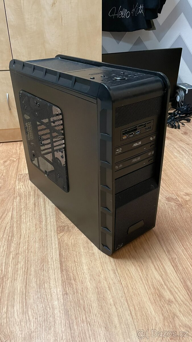 PC bedna/case ATX EUROCASE s 2 ventilátory