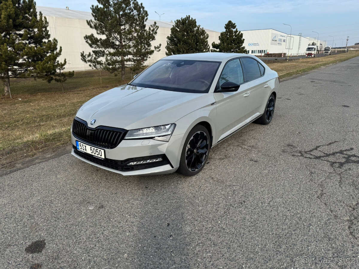 Škoda Superb SPORTLINE 2.0TSi 206kw,dsg,4x4,tažné