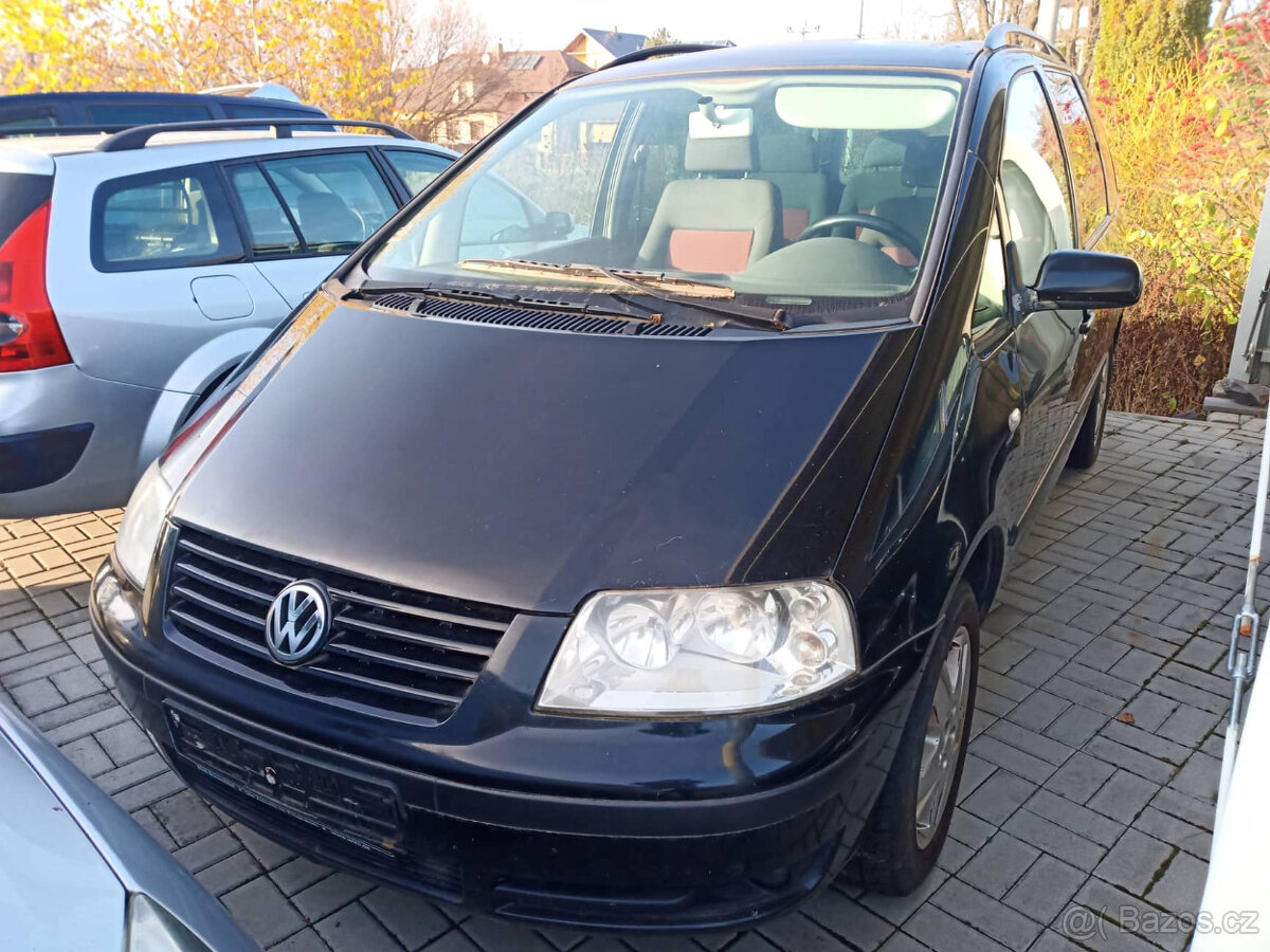 VW Sharan 1,9 TDI (85kw) -- náhradní díly