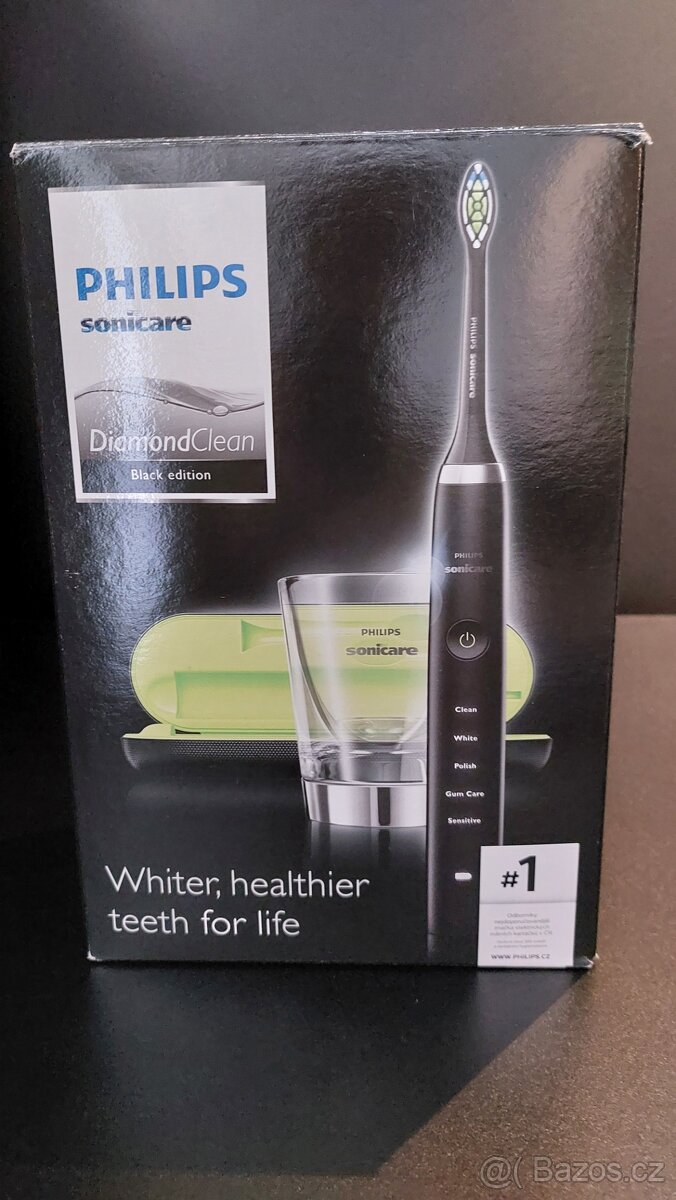 Philips Sonicare Diamond Clean nabíjecí sklenička a pouzdro