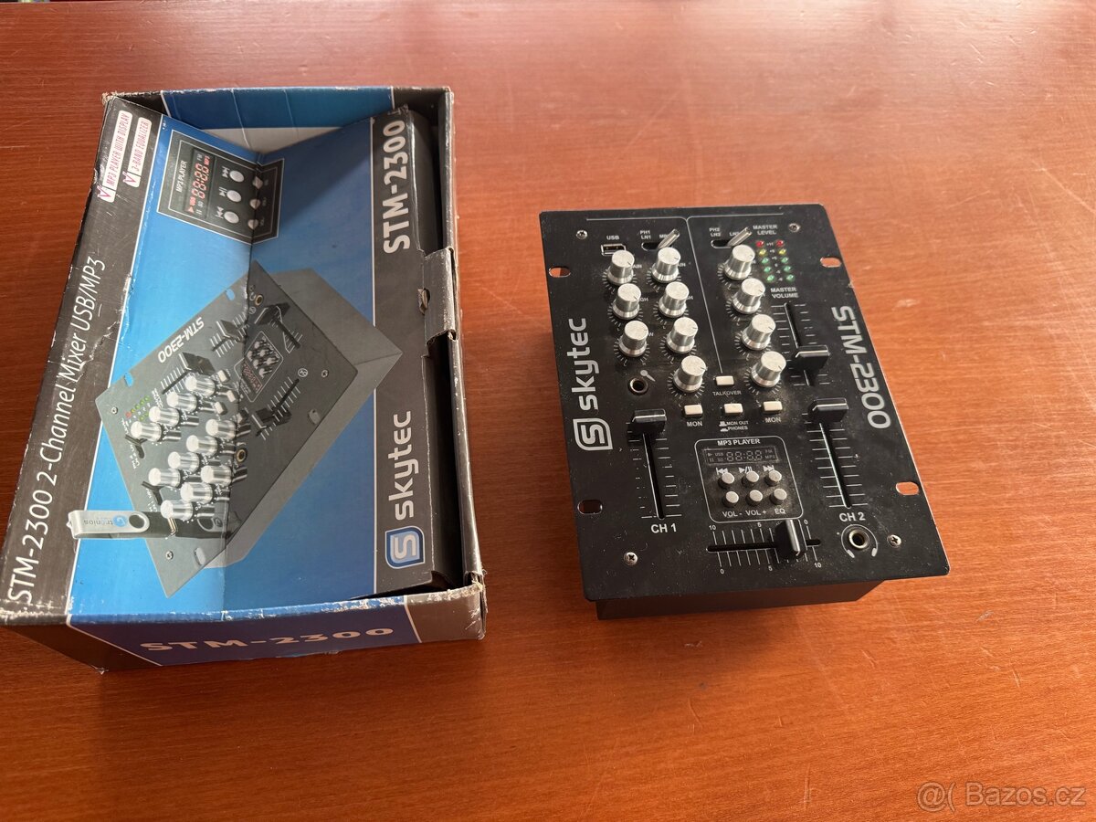 Mix STM 2300 2 channel mixer usb/mp3 Skytec