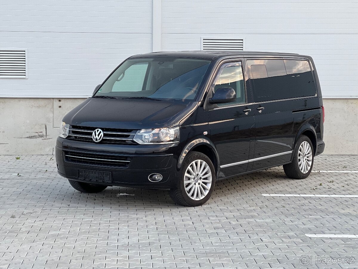 VW T5 MULTIVAN 2.0 TDI 103KW HIGHLINE 2xŠOUPAČKY TAŽNÉ ŠÍBR