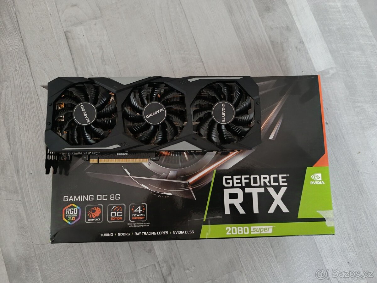 Gigabyte RTX 2080Super Gaming OC 8G