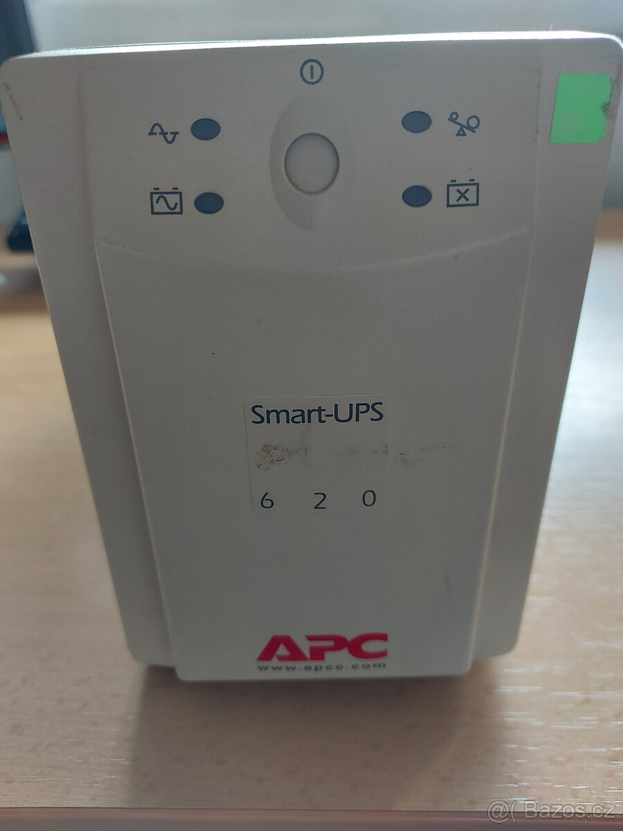 Záložní zdroj akumulátorový APC Back - UPS 620 Bílá