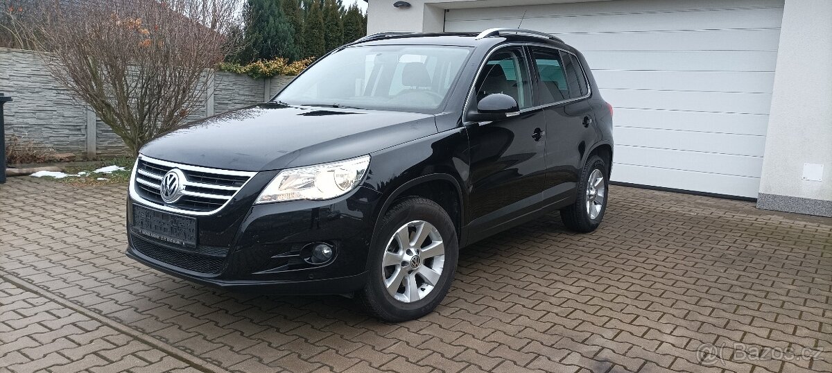 VW TIGUAN DSG 2.0 TDI 103kw 4x4 2012 pouze 83000km NOVÁ STK