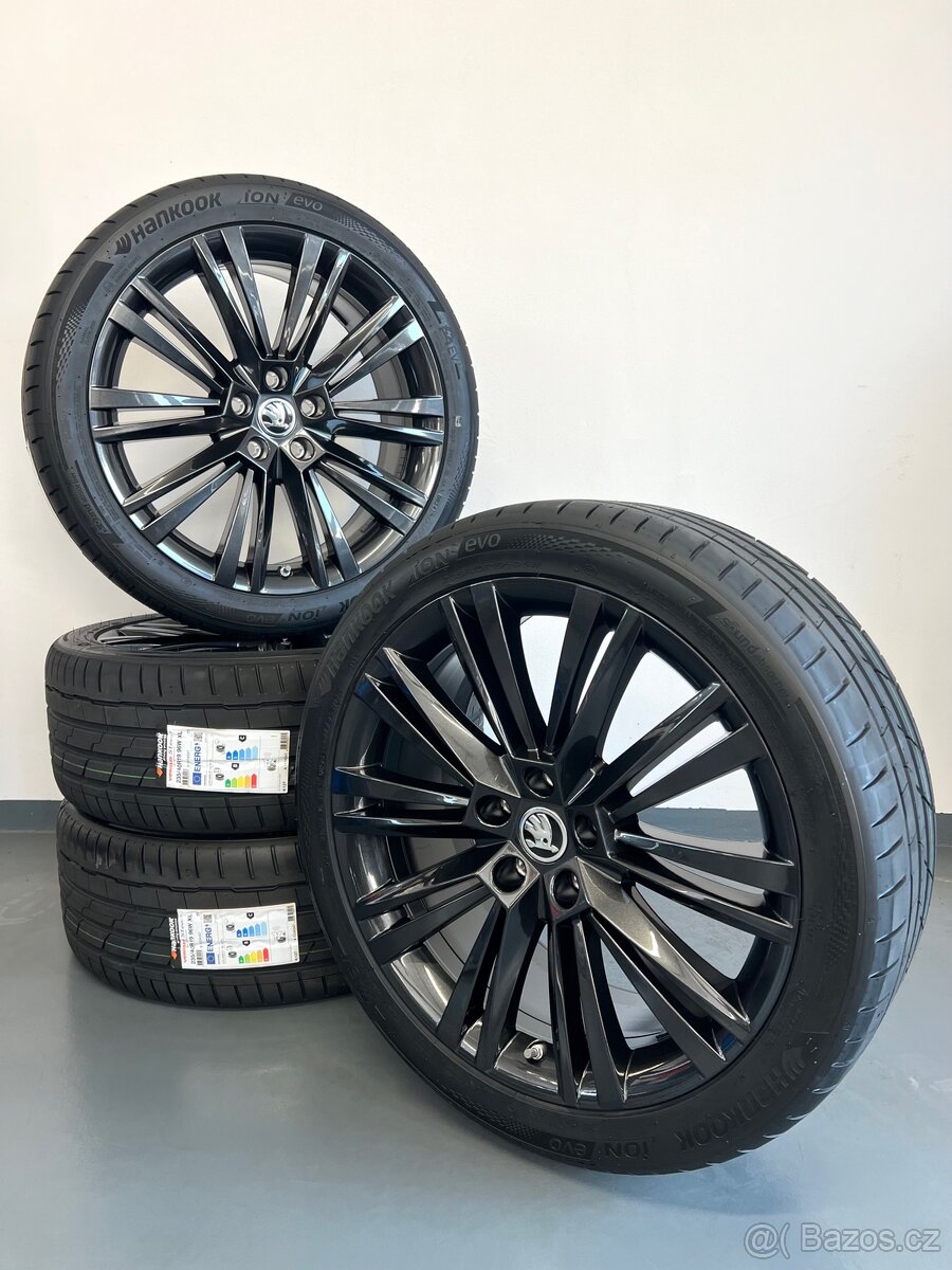 ☀️ Letní Alu kola Canopus, Škoda Superb 3, 5x112 r19