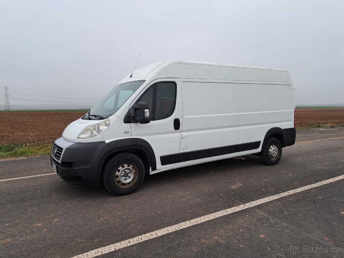 Fiat Ducato 2.3 JTD, L3H2, klima, tažné zařízení