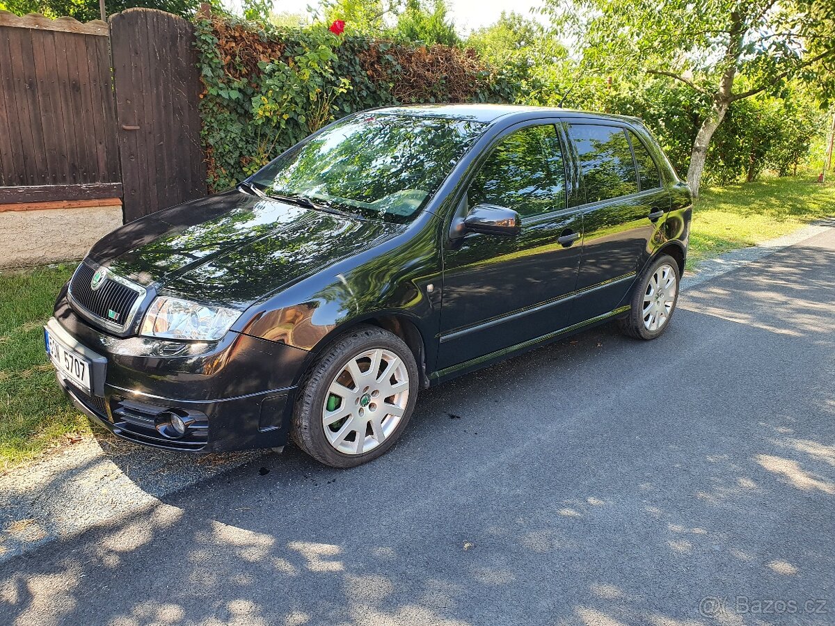 Škoda Fabia 1.9 TDI RS - po Renovaci