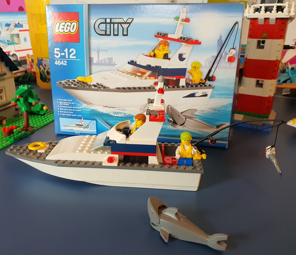 Lego City 4642 Rybářský člun