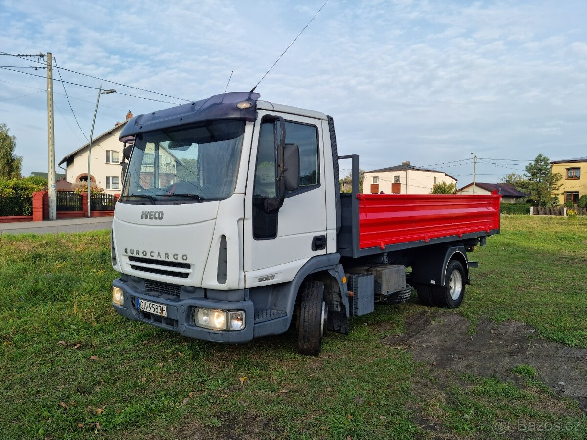 Iveco Eurocargo 90E17 TŘÍCESTNÝ sklápěč