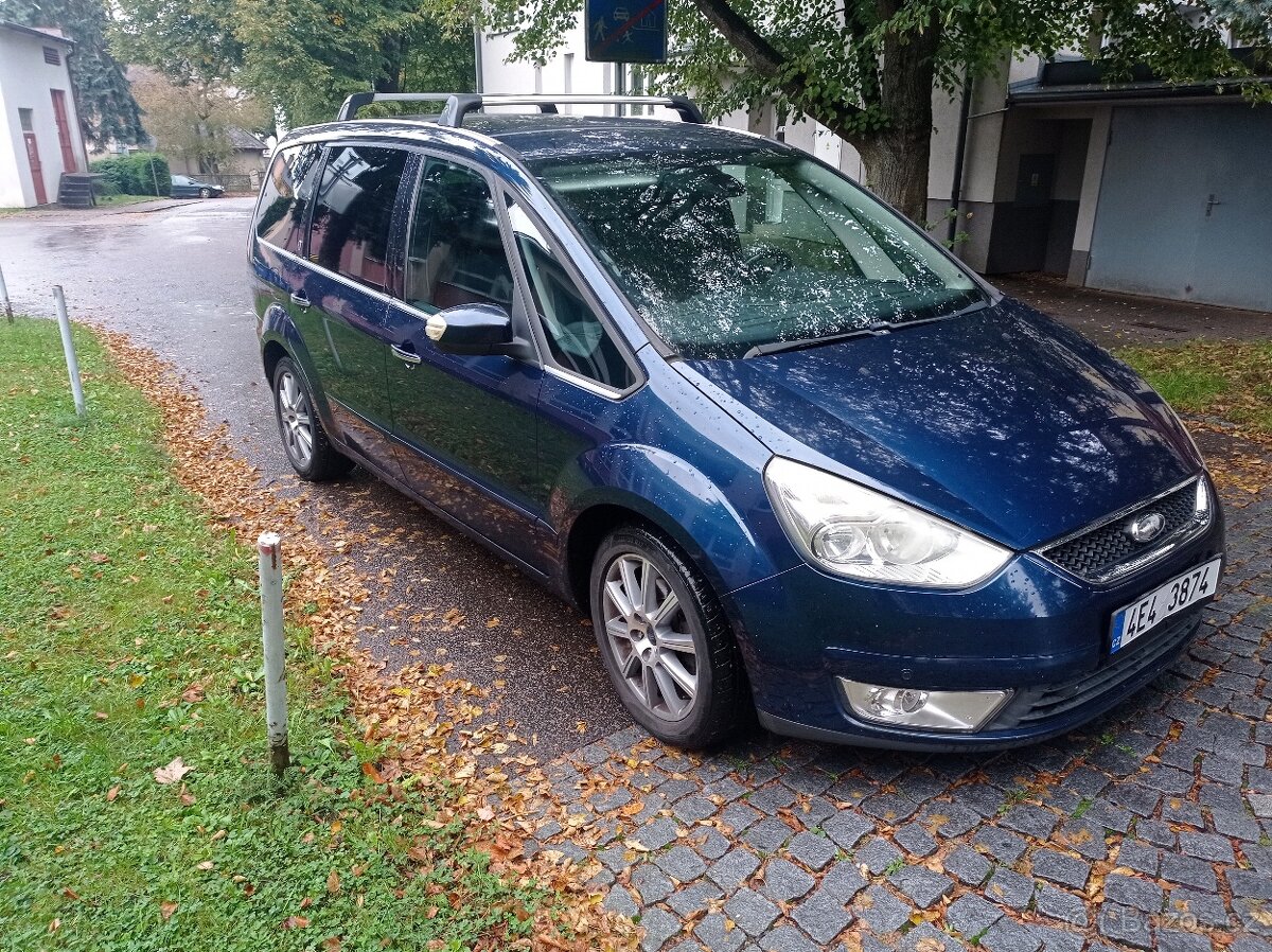 Ford Galaxy 1.8 TDCi, 2008, 92 kW, výbava Ghia, 7 mist