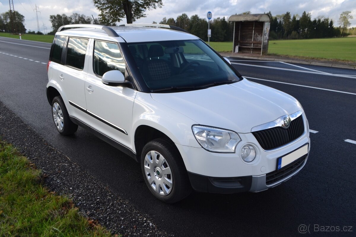 Škoda Yeti 2.0 TDi 4x4, klima, vyhř.sedačky, Tažné, ČR pův.