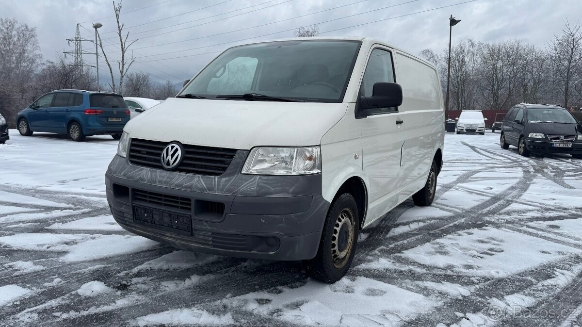 VW Transporter T5, 1.9 TDi (klima, 182 000 km orig)