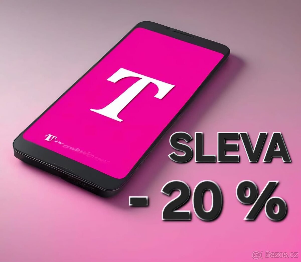 Sleva 20% na mobilni telefon.