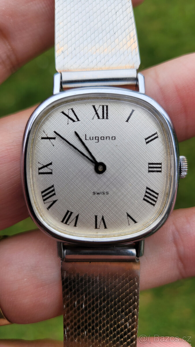 Mechanické hodinky LUGANO Swiss