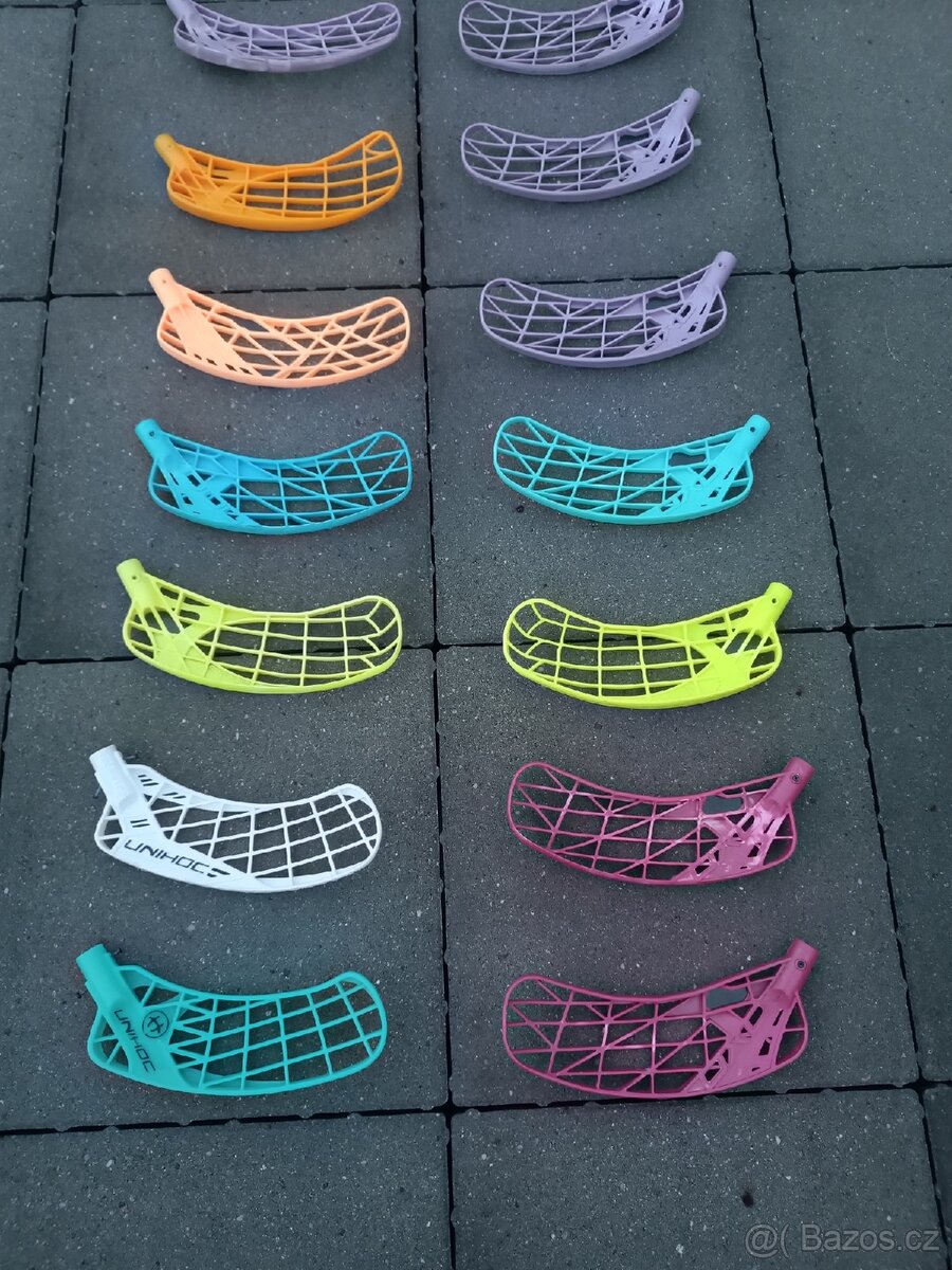 Florbalové čepele Oxdog a Unihoc