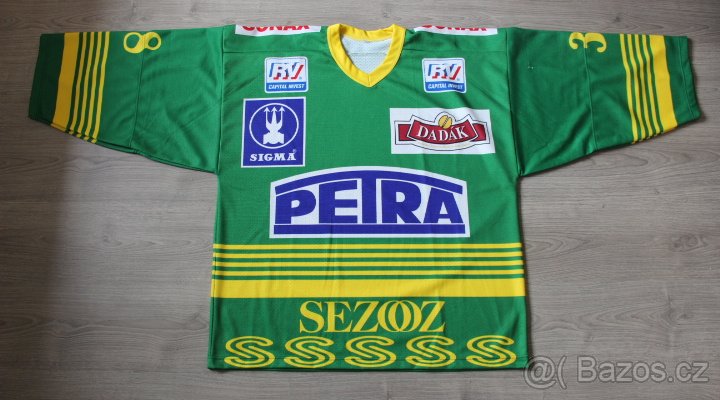 HOKEJOVÝ DRES HC PETRA  VSETÍN 1997 /1998