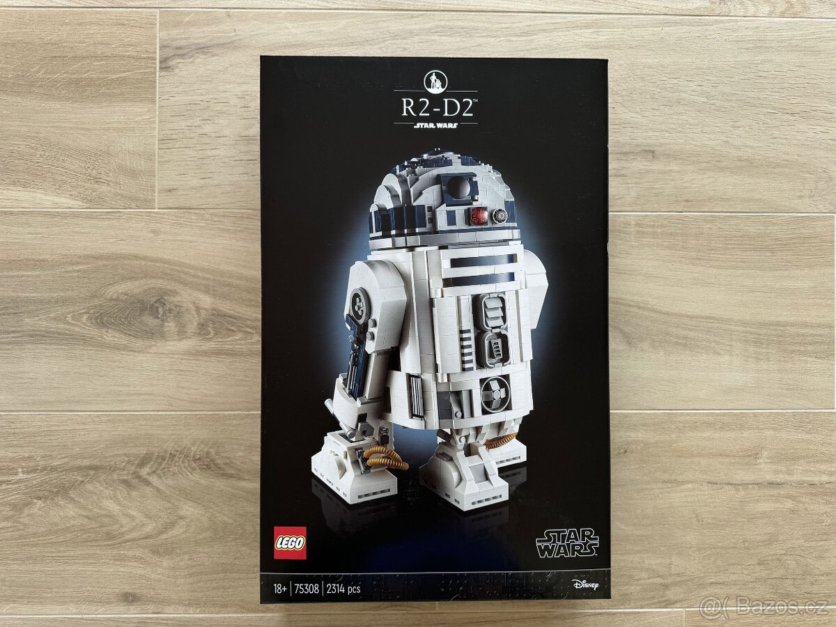 LEGO Star Wars 75308 R2-D2 (nový kus, zapečetěné, top stav)