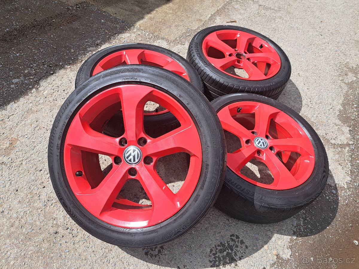 Alu kola original VW Golf GTI Brooklyn 17" 5x112