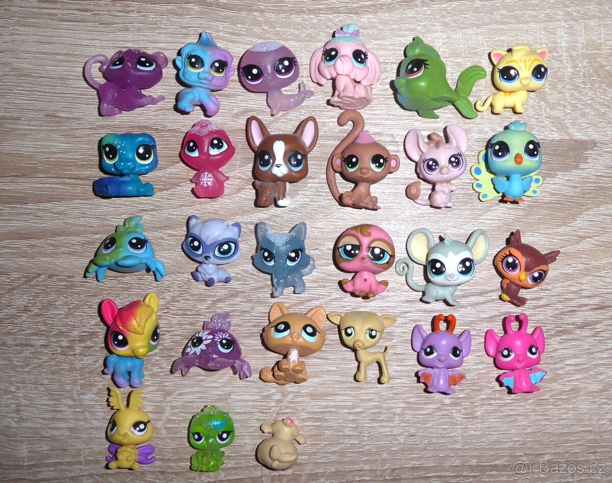 LPS, Littlest pet shop zvířátka střední- mláďátka