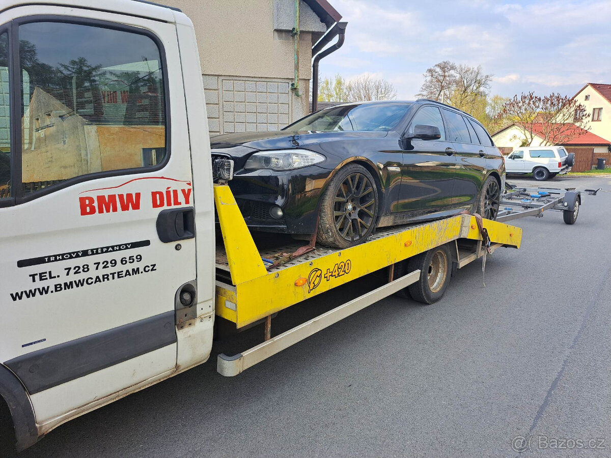 Veškeré díly z bmw f11 f10 3.0d 180kw n57..