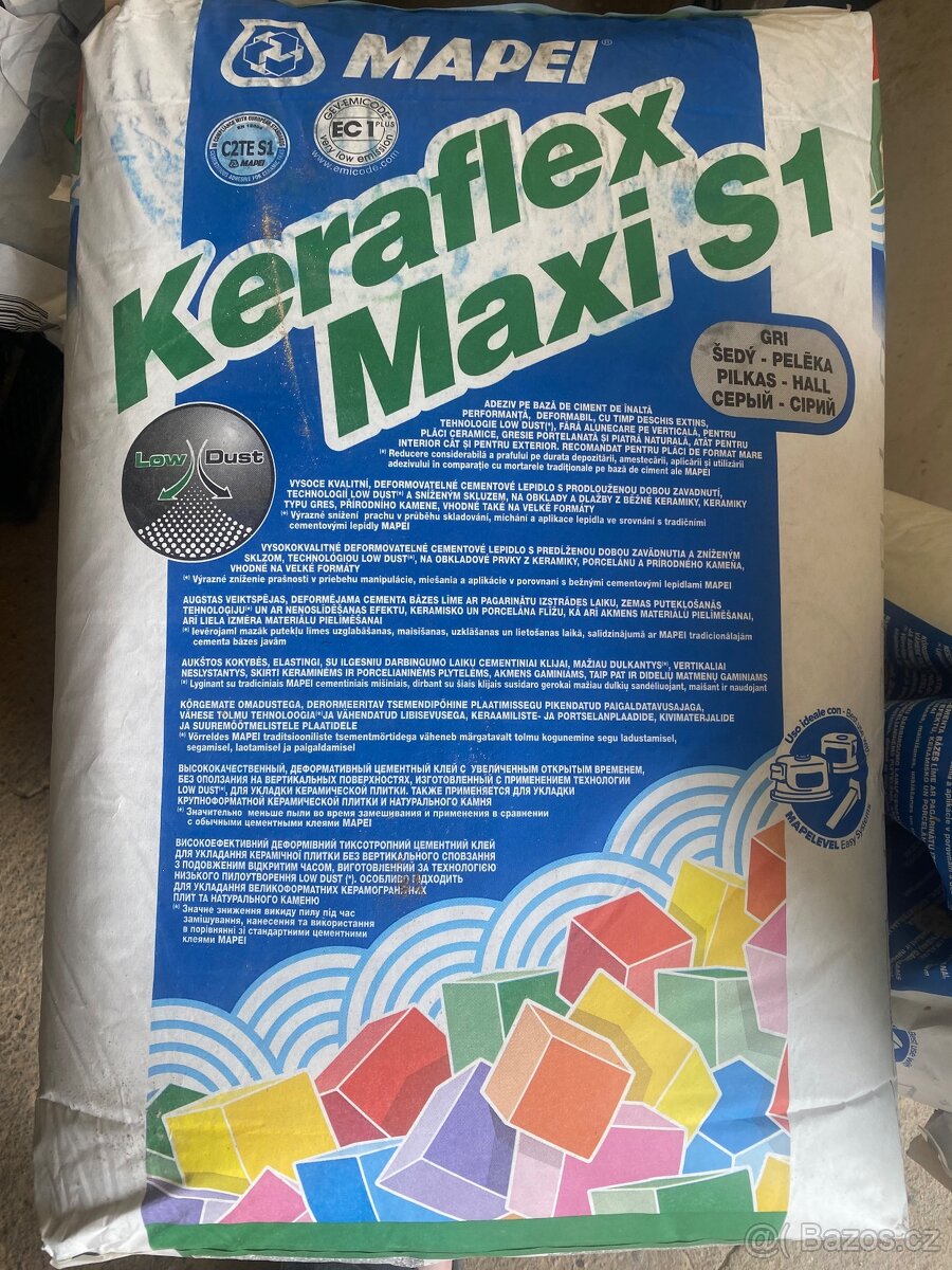 Prodam speciální lepidlo MAPEI Keraflex Maxi S1