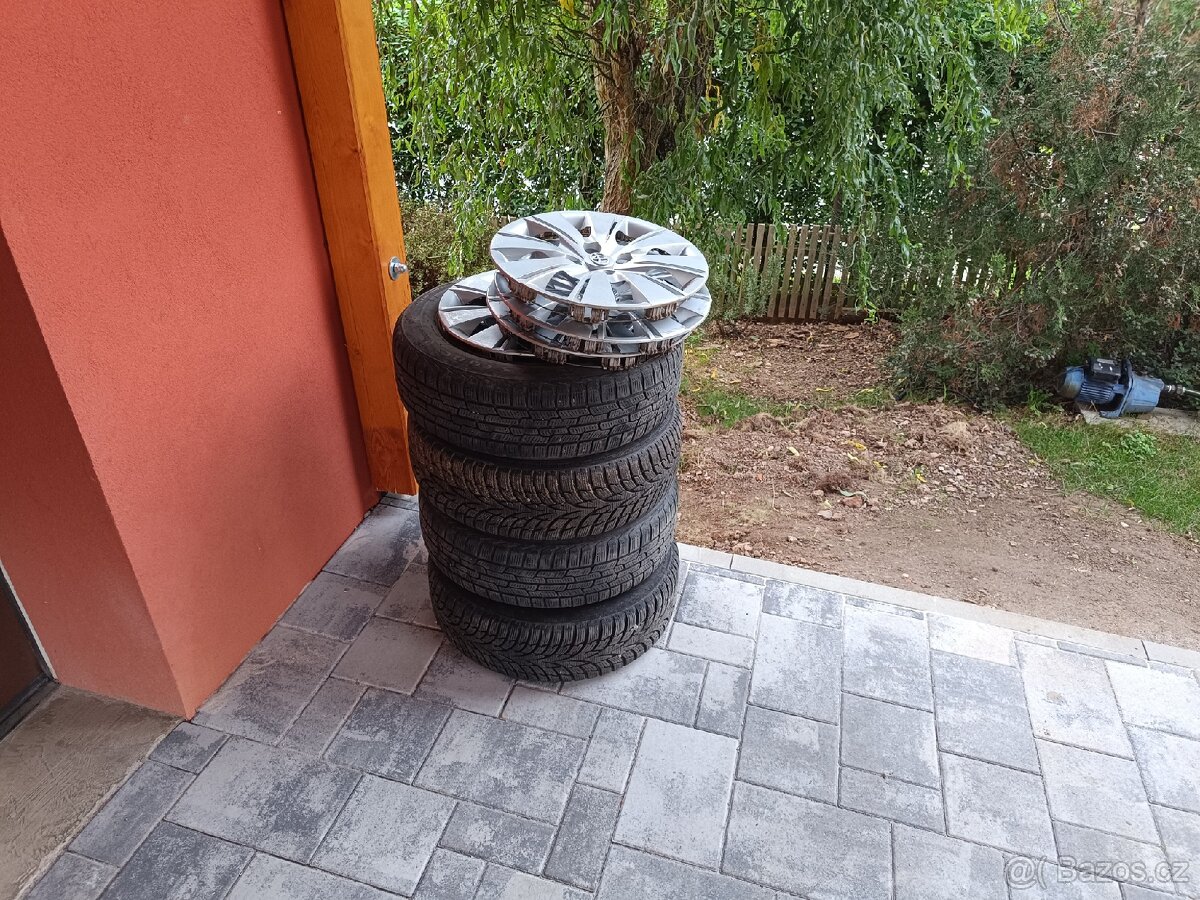 Zimní kola 175/65R15 s TPMS ventilky