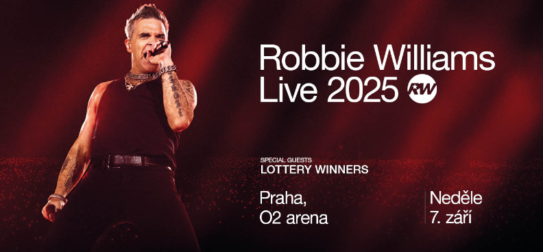 Robbie Williams Praha 7.9.2025