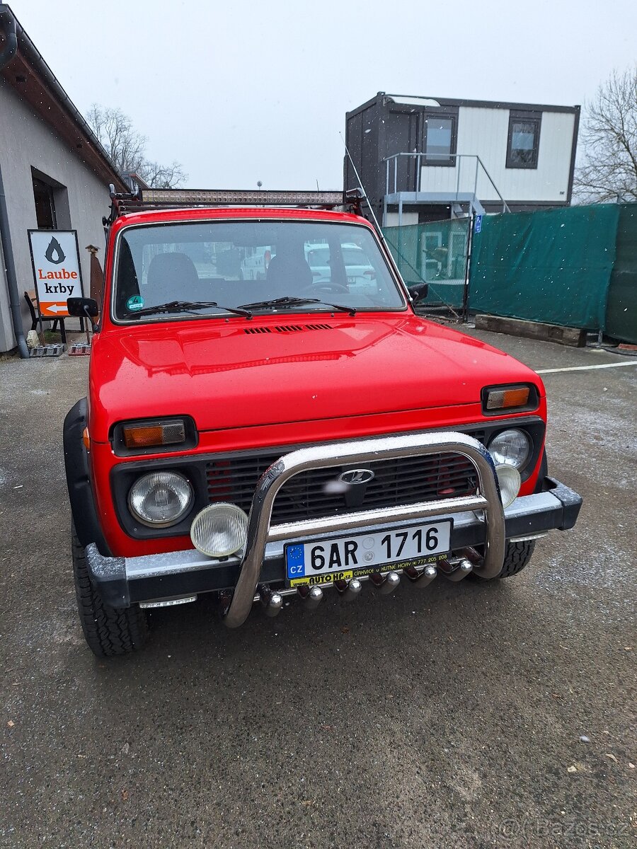 LADA NIVA 1,7i, 4x4, 2009, poctivých 71 tis. km