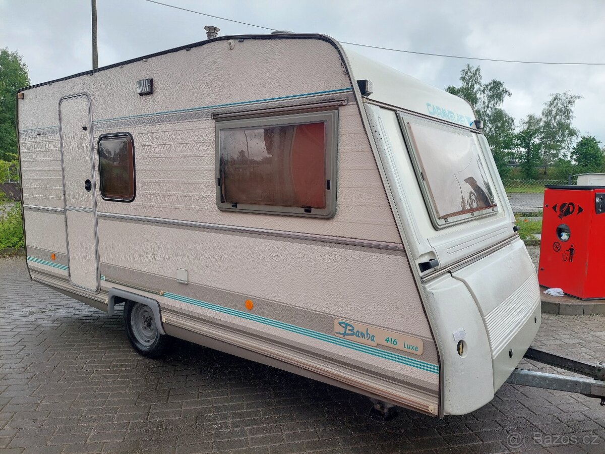 KARAVAN CARAVELAIR BAMBA 416 LUXE, NOVÝ PŘEDSTAN