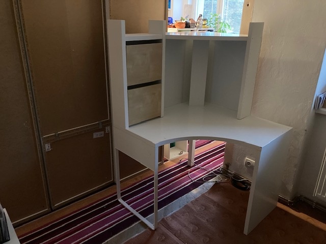 Rohový pracovní stůl Ikea MICKE