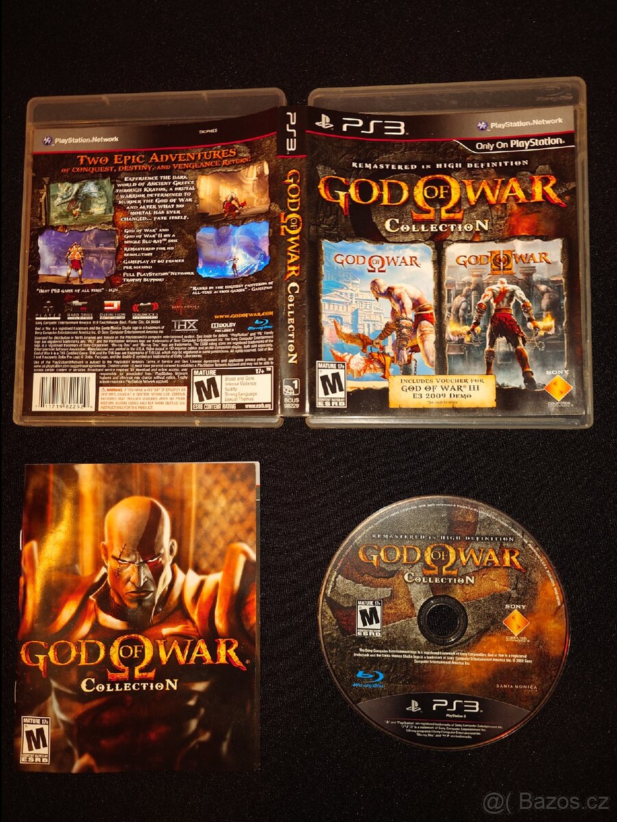 PS3 - PlayStation 3 god of war Collection volume